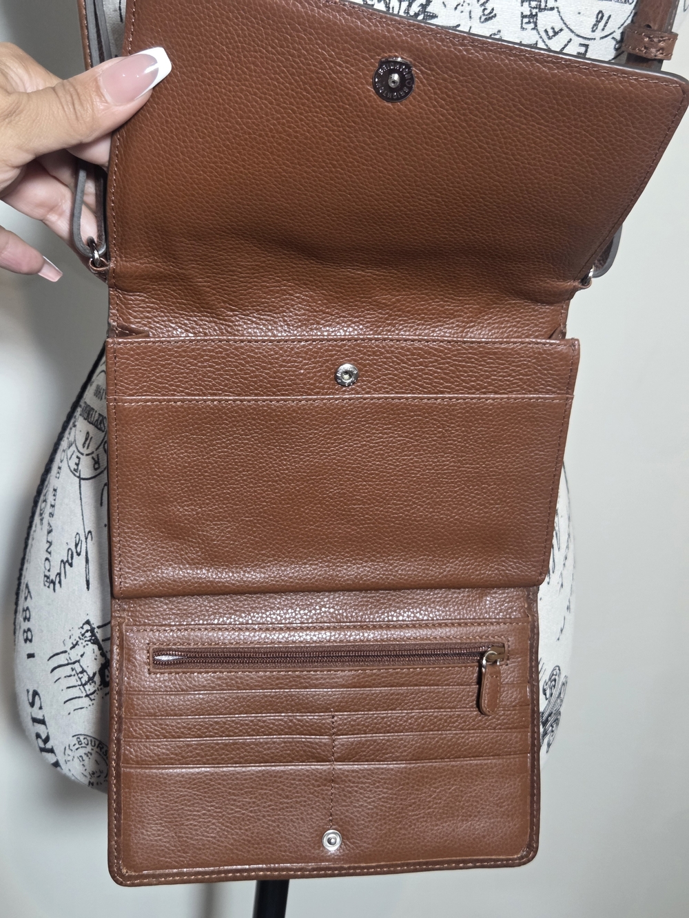 Brighton Ferrara Whisky Mystique Slim Leather Organizer - Picture 5 of 14